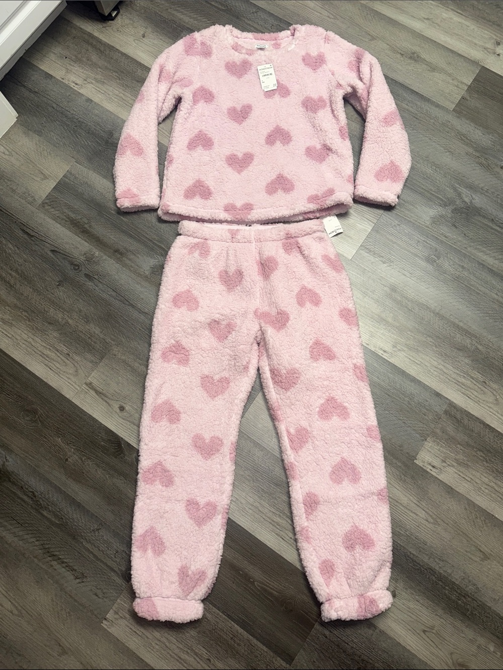 NWT Splendid fuzzy pajama set pants bottoms sweater